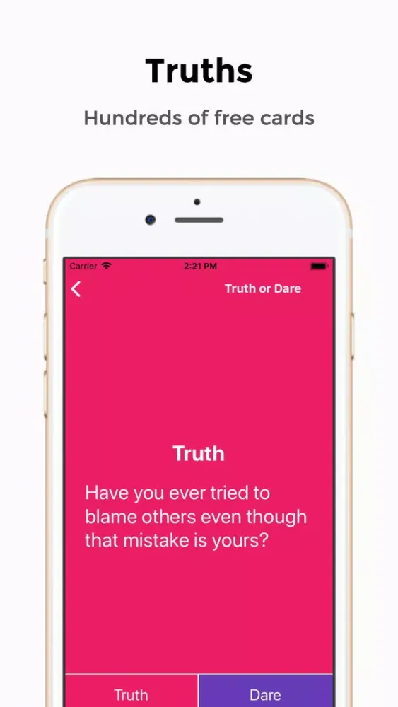 Truth or Dare a Party Game應用截圖
