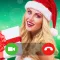 Girl Santa Video - Fake Call