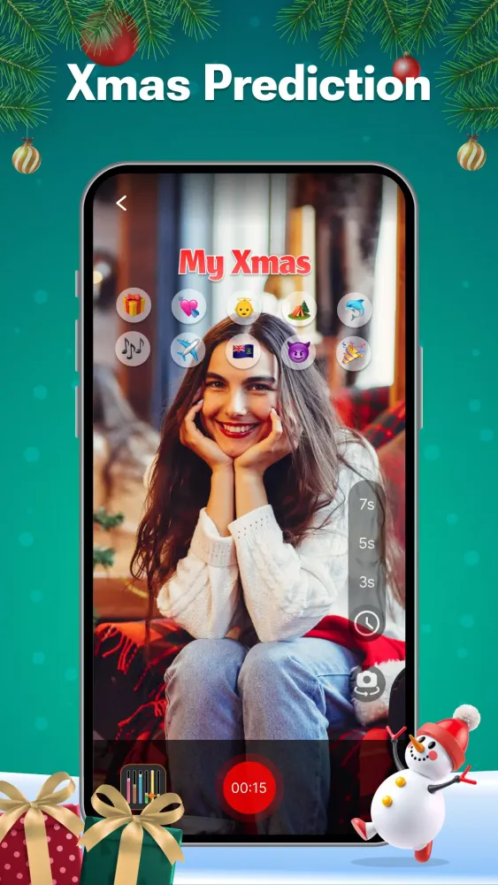 Girl Santa Video - Fake Call Screenshots