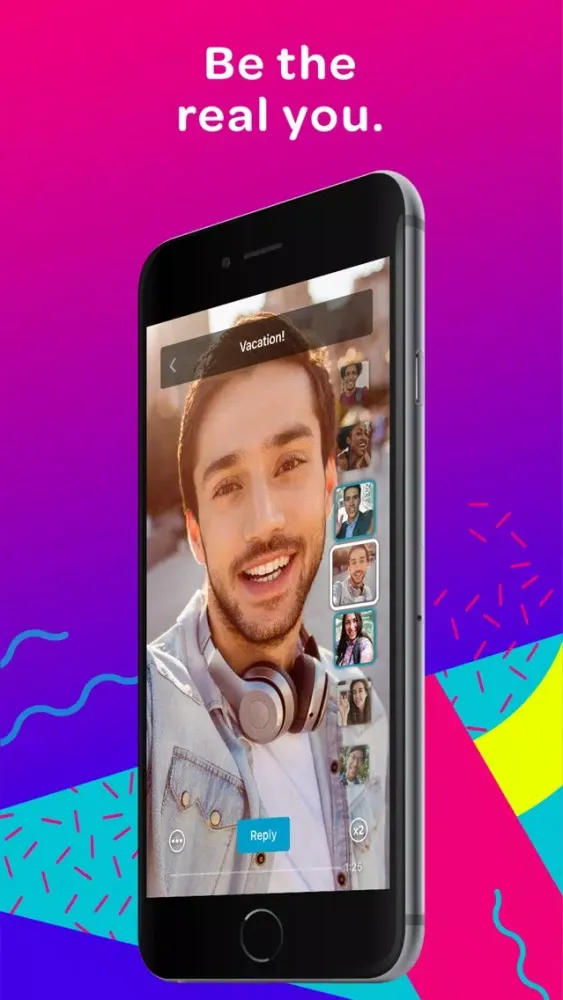 Screenshot di SAY-Group video chat messenger