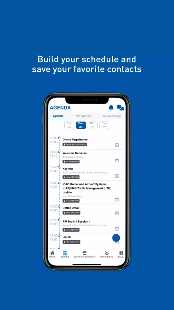 ICAO Connect Screenshots
