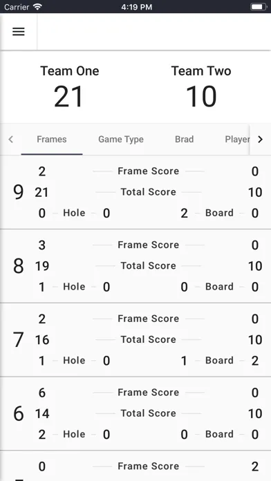 صور Cornhole Score Tracker