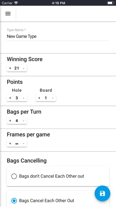 صور Cornhole Score Tracker