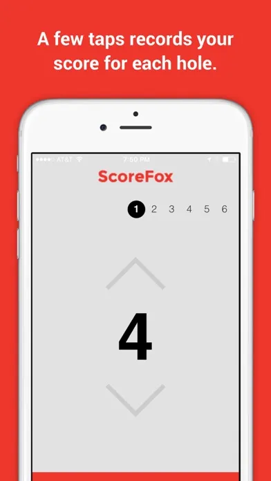 ScoreFox - Simple Golf Scoring স্ক্রিনশট