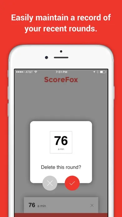 ScoreFox - Simple Golf Scoring স্ক্রিনশট