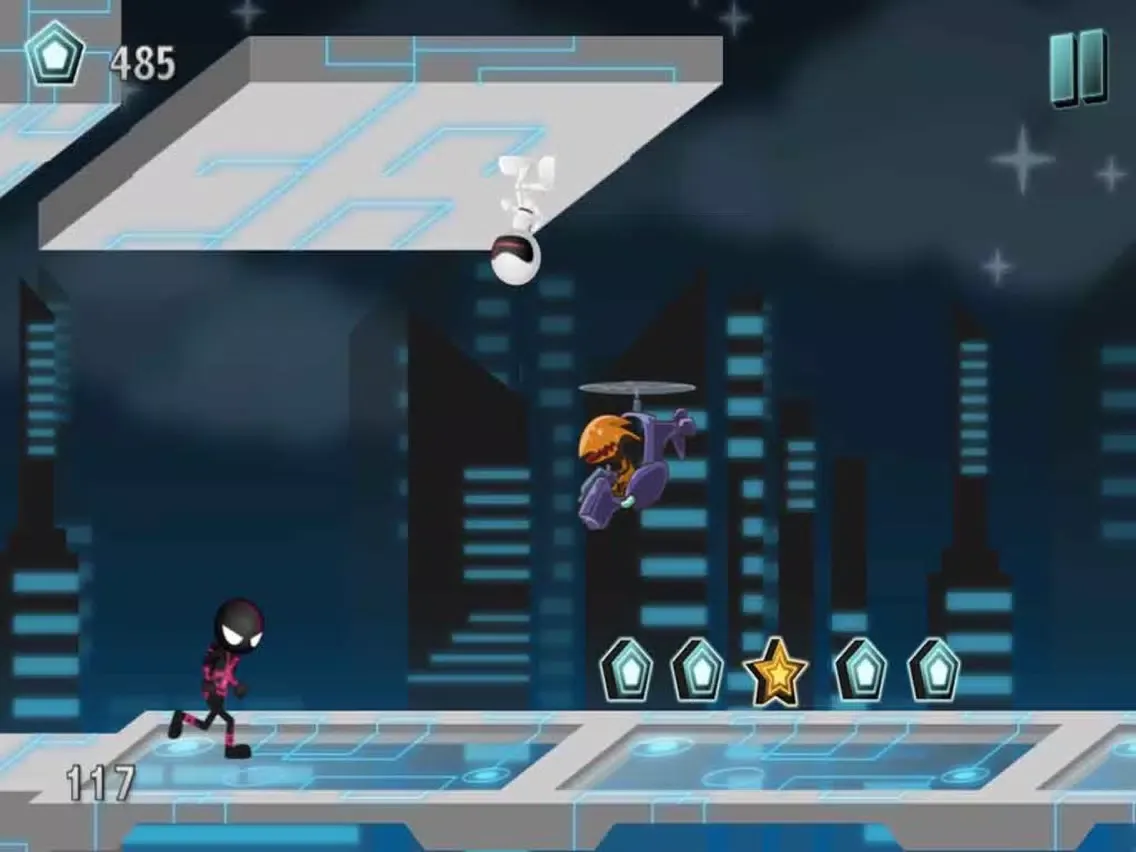 Absolute Stickman - Zero Gravity Edition PRO iPad  スクリーンショット