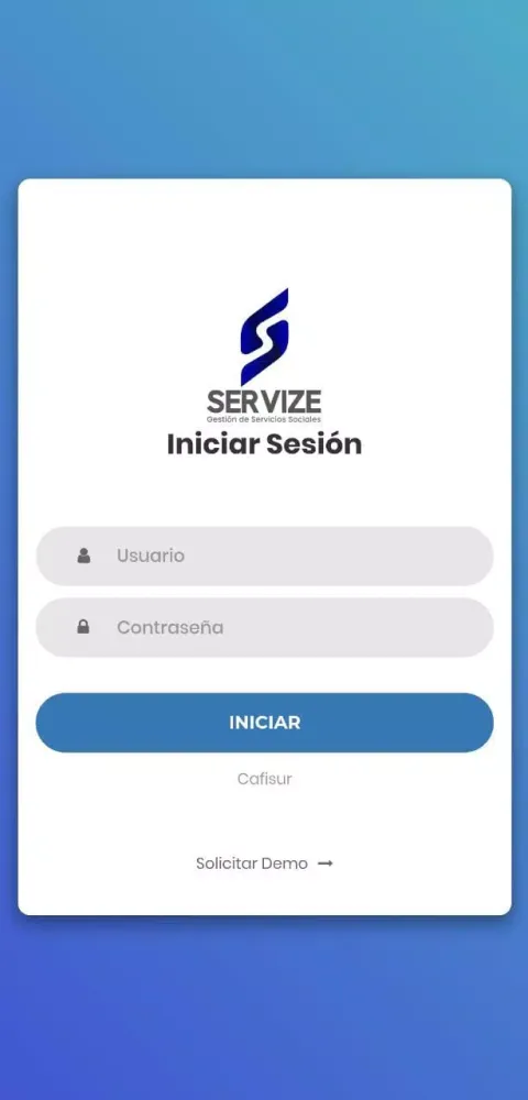 CAFISUR Servize Screenshots