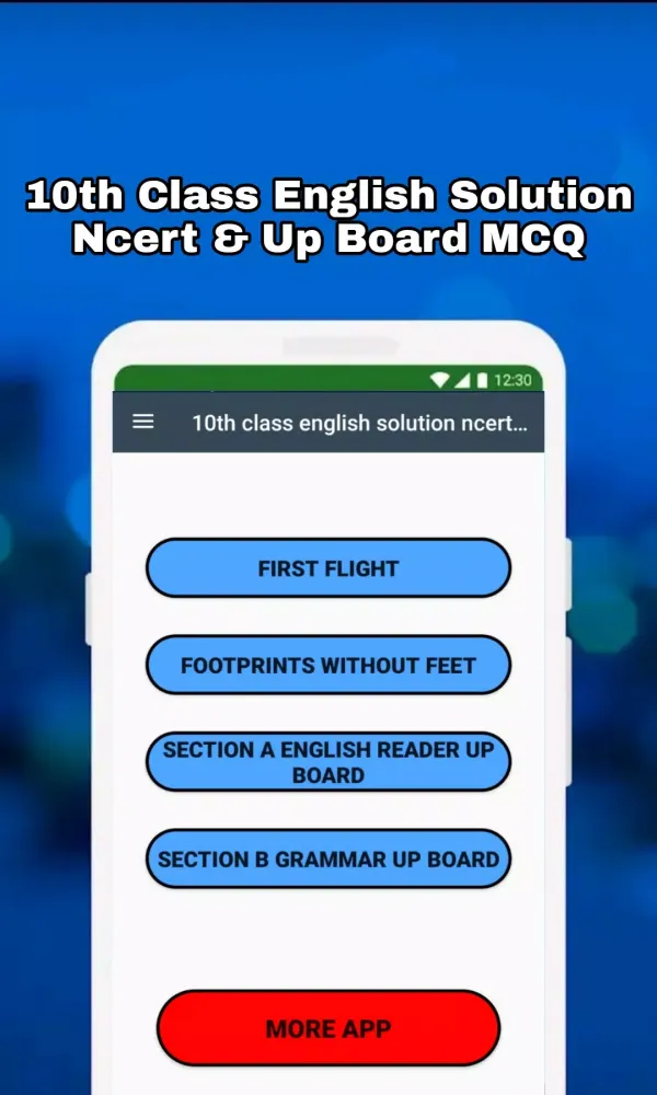 Class X English Solution NCERT Screenshots