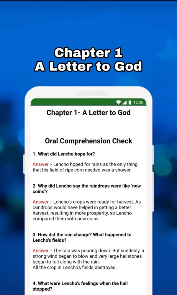Class X English Solution NCERT Screenshots