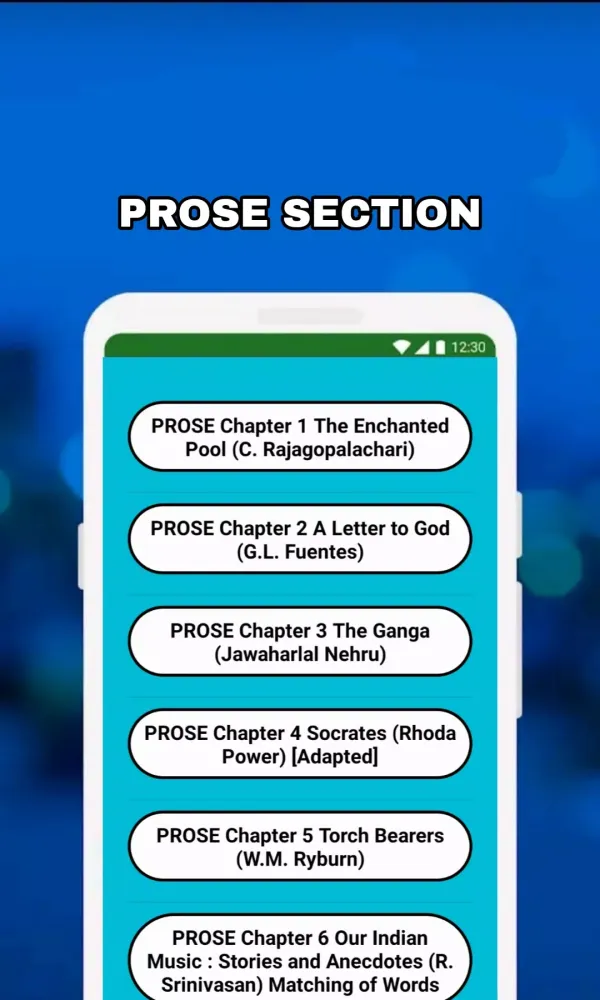 Class X English Solution NCERT Screenshots