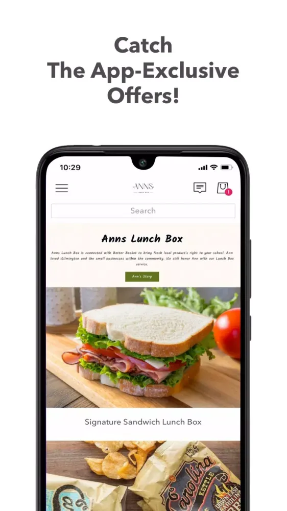 Capturas de pantalla de Ann's Lunch Box