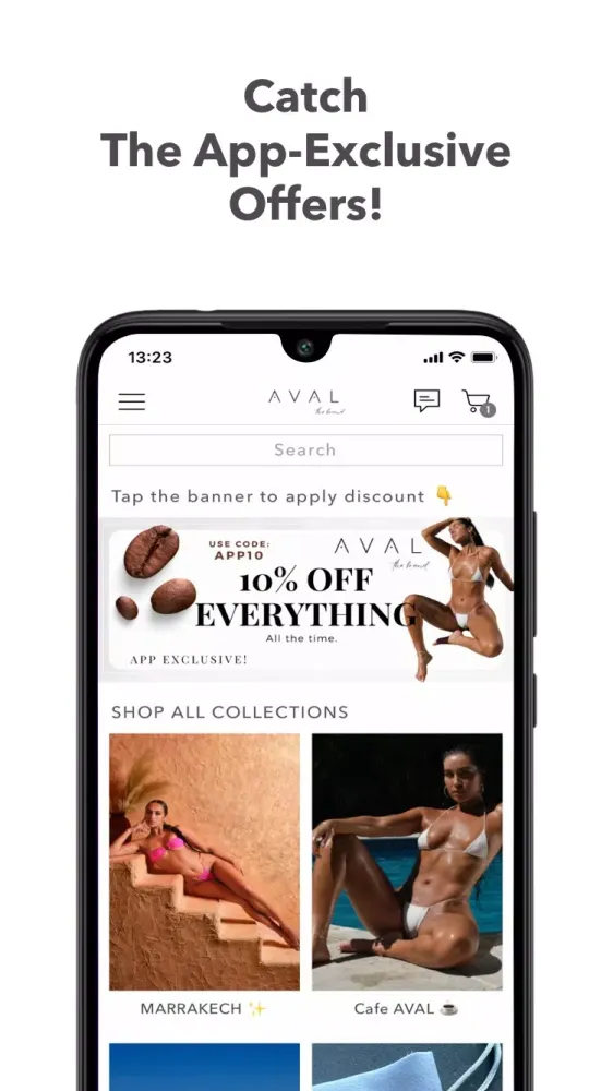 Zrzuty ekranu AVAL THEBRAND