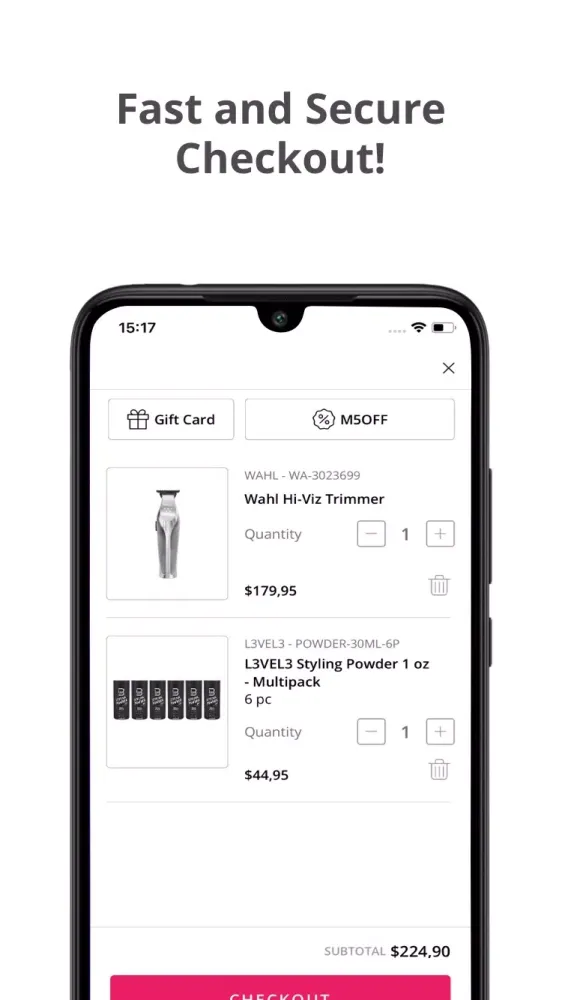 Скриншоты Barber Items