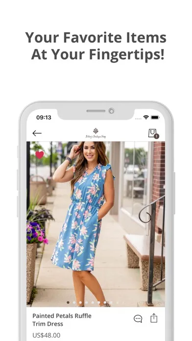 Ảnh chụp màn hình của Betsey's Boutique Shop