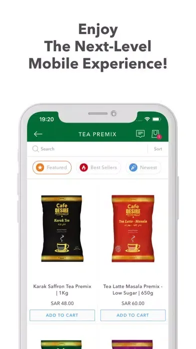 Zrzuty ekranu Rwanda Karak Tea