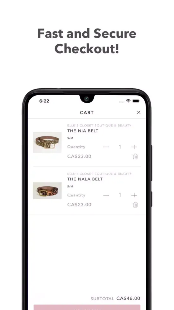 Elle's Boutique Screenshots