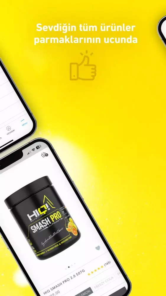 HIQ Nutrition Supplement Screenshots