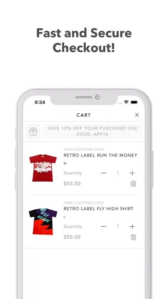 Ảnh chụp màn hình của Jans Clothing Shop