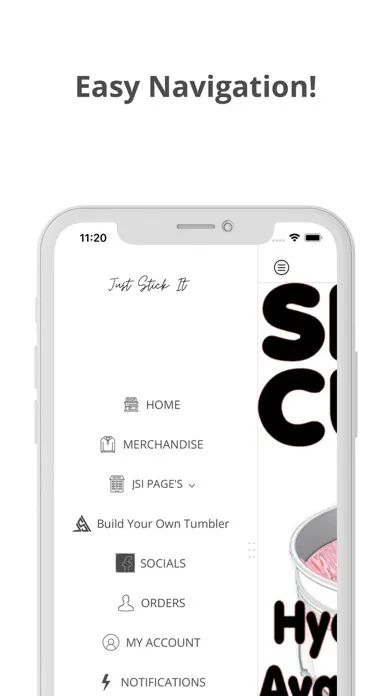 Just Stick It Store سکرین شاٹس