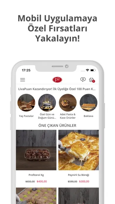 Liva Pastacılık Screenshots