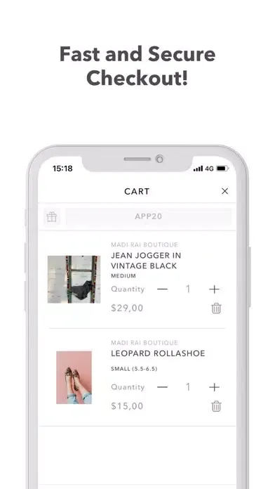 Madi Rai Boutique Ekran Görüntüleri