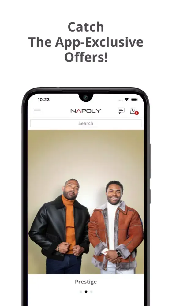 Napoly Menswear Screenshots
