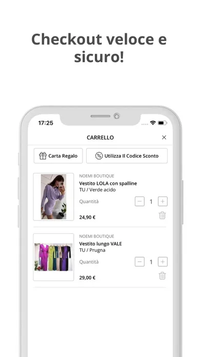 Screenshot di Noemi Boutique