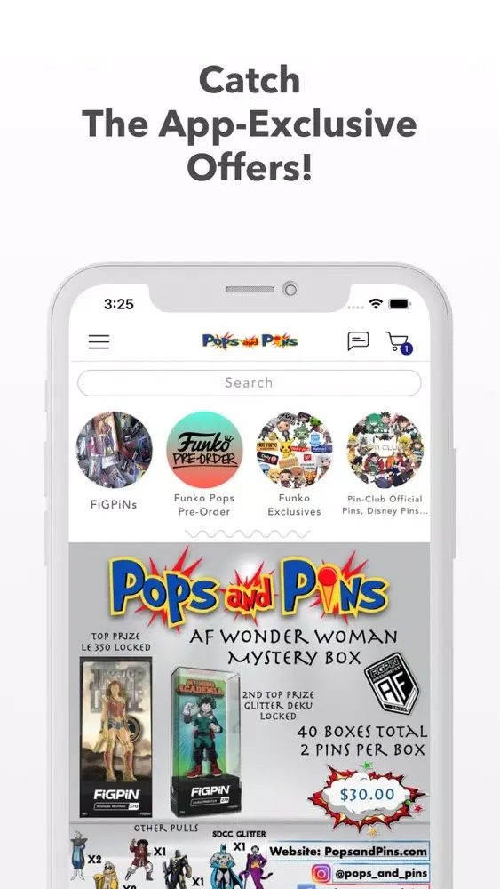 Pops and Pins سکرین شاٹس