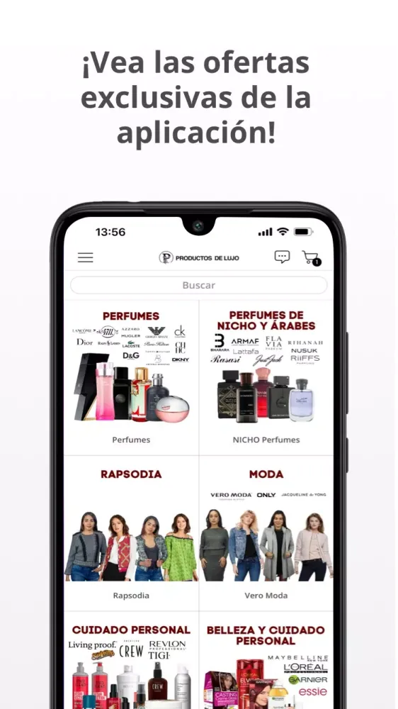 Productos de Lujo Screenshots