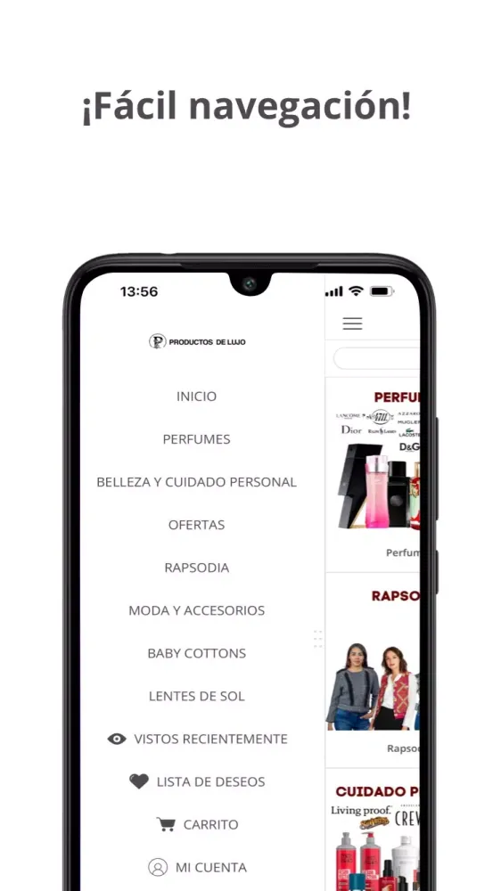 Productos de Lujo Screenshots