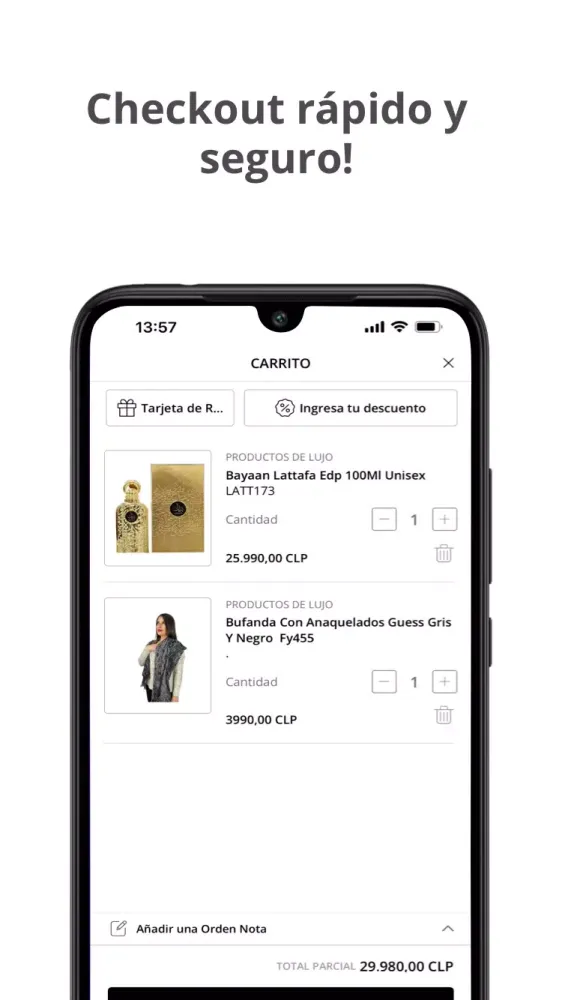 Productos de Lujo Screenshots