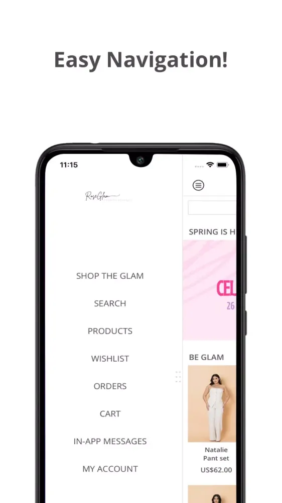 Roseglam Boutique应用截图