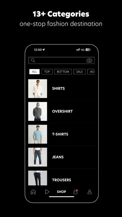 Tangkapan skrin SNITCH Online Shopping