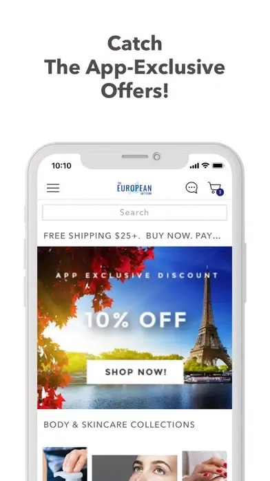 Capturas de pantalla de The European Gift Store