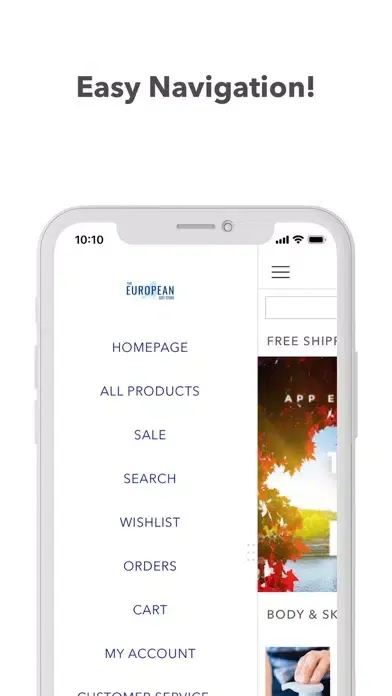 Capturas de pantalla de The European Gift Store