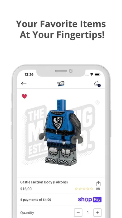 ภาพหน้าจอของ The Minifig Co.