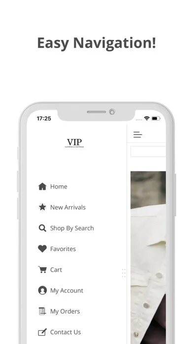 Zrzuty ekranu Vip Clothing Stores