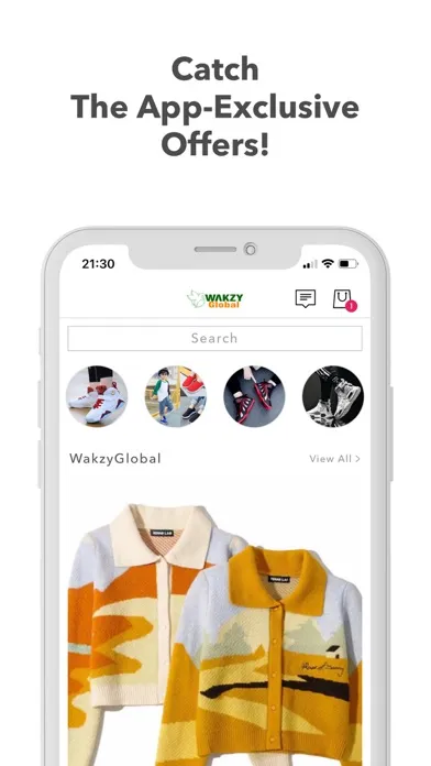 Captures d'écran de WakzyGlobal