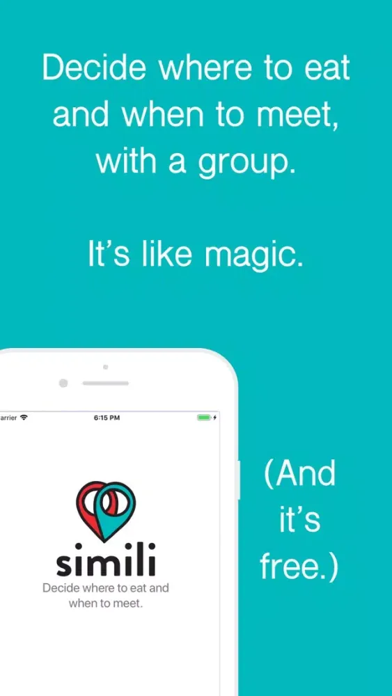 Simili: simple social planning 스크린샷