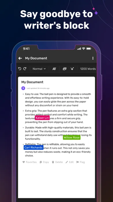 Capturas de tela do Simplified AI