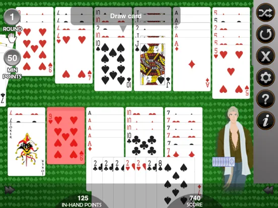 Ảnh chụp màn hình của Hand and Foot Card Game iPad 