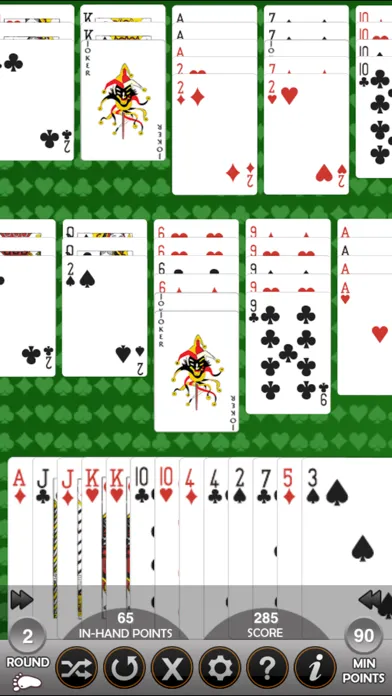 Ảnh chụp màn hình của Hand and Foot Card Game