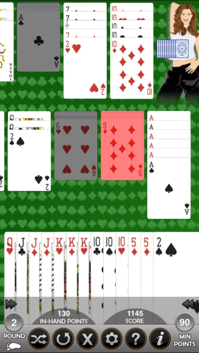 Ảnh chụp màn hình của Hand and Foot Card Game