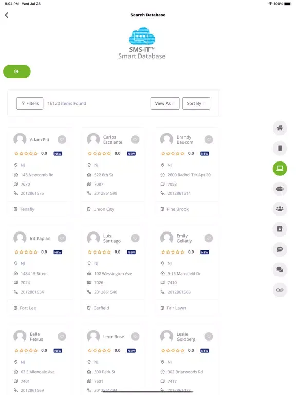 Tangkapan skrin SMS-iT : Omnichannel Messaging iPad 