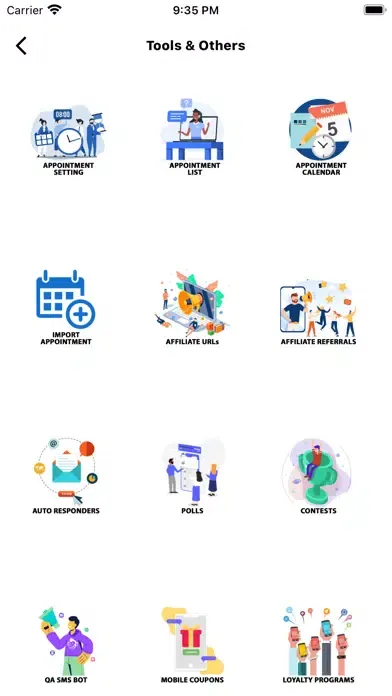 Tangkapan skrin SMS-iT : Omnichannel Messaging