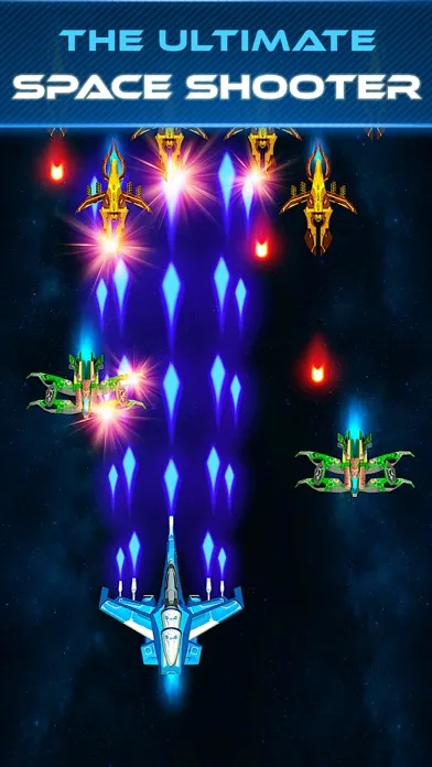 Tangkapan skrin Space Shooter Star Squadron VS