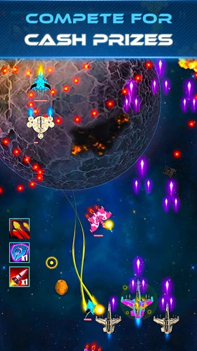 Tangkapan skrin Space Shooter Star Squadron VS