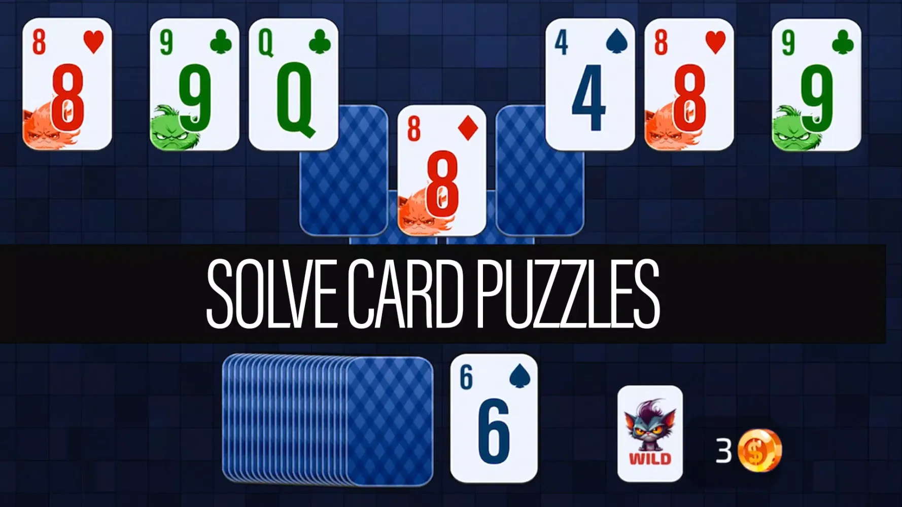 Solitaire Cats vs Zombies应用截图
