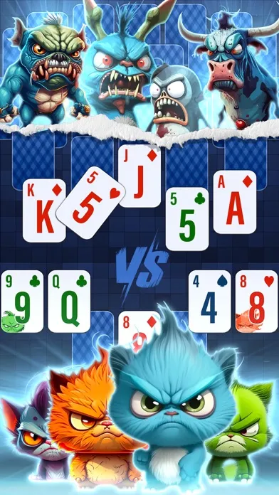 صور Solitaire Cats vs Zombies