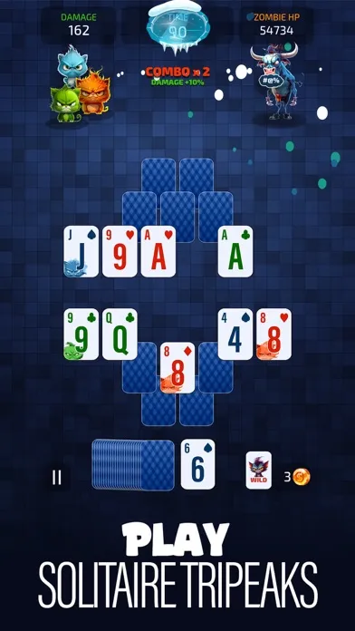 صور Solitaire Cats vs Zombies